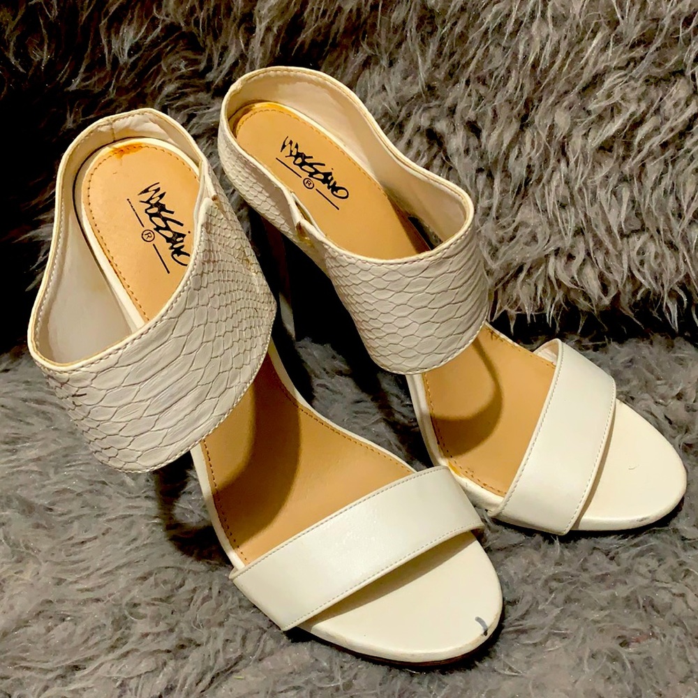 White heels